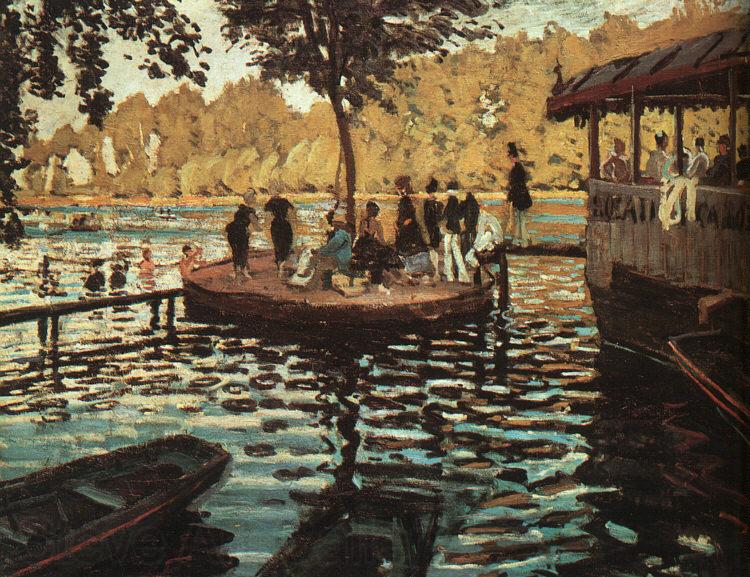 Claude Monet La Grenouillere Norge oil painting art